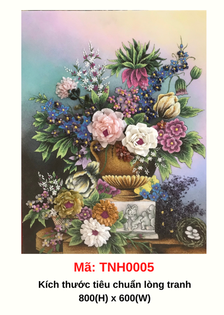 Tranh hoa tây ghép nổi