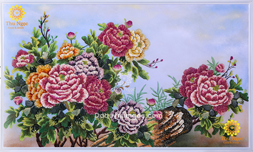 quà tặng tân gia tranh hoa