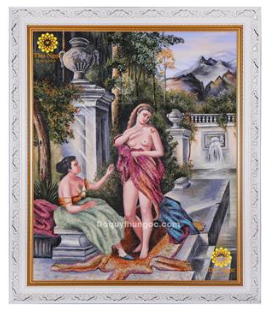 tranh phục hưng đá quý