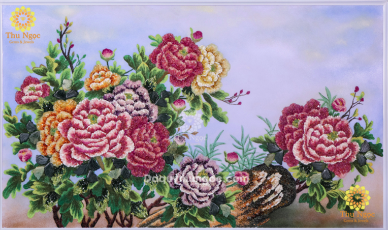 Tranh đá quý phong cảnh