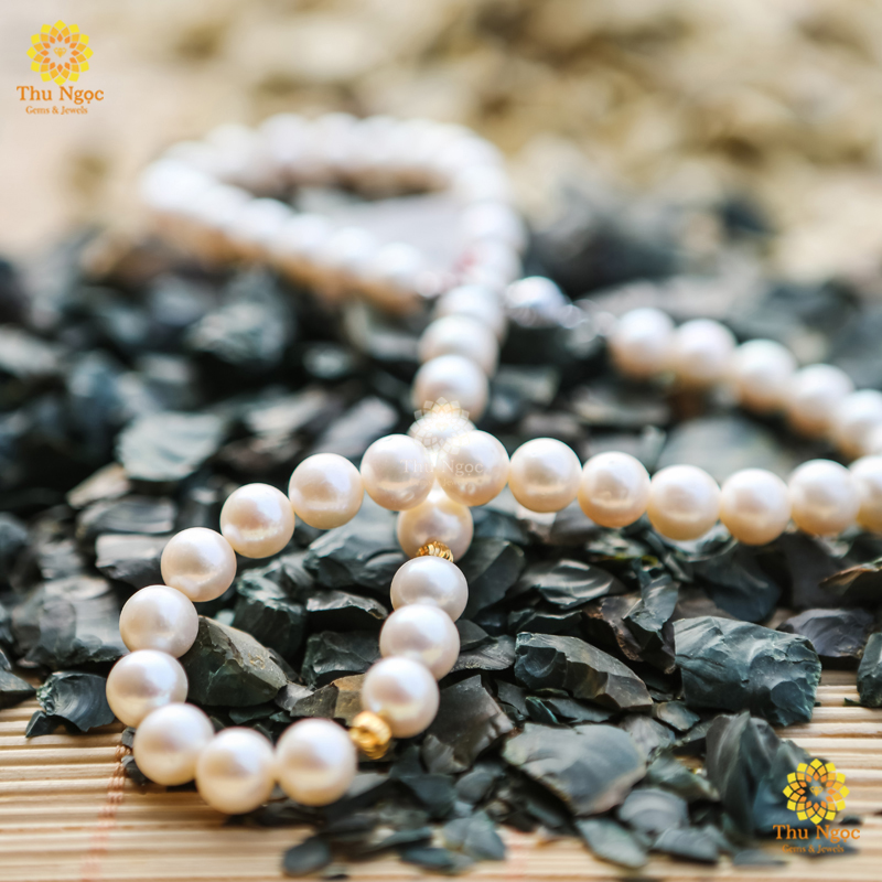 Trang sức phong thủy - Dây cổ ngọc trai
