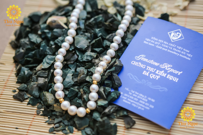 Trang sức đá phong thủy ngọc trai