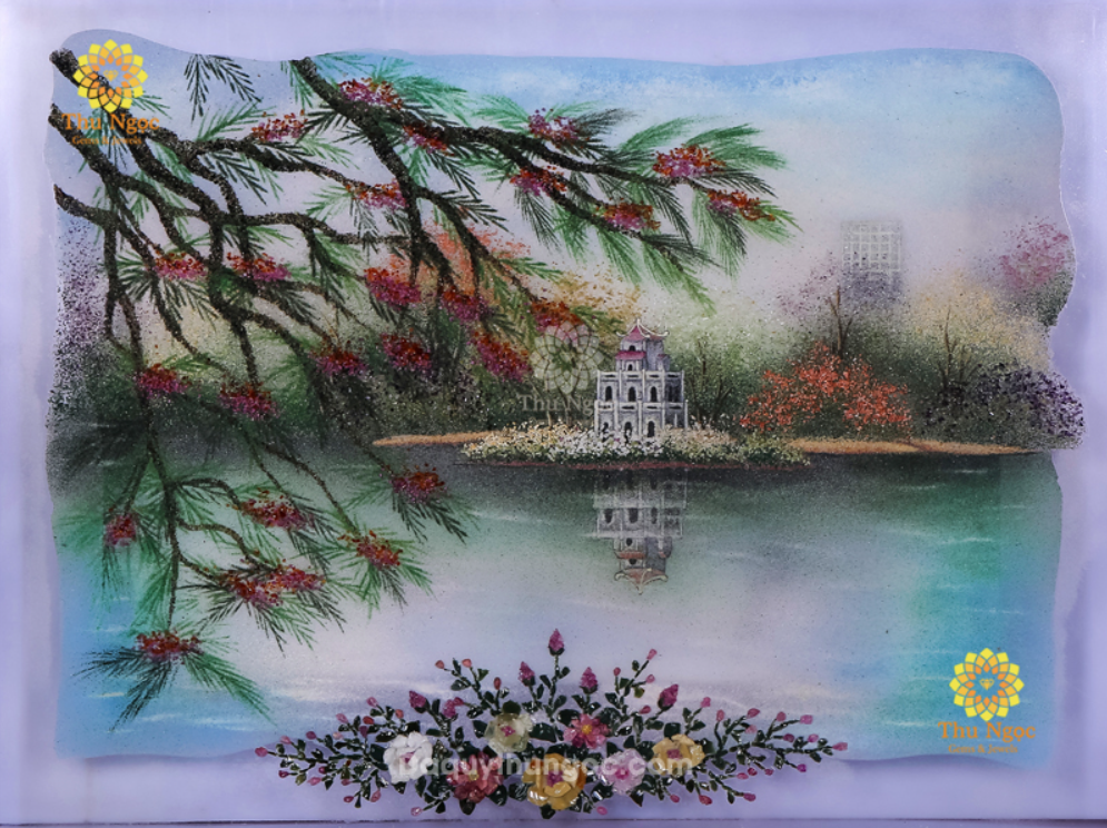 các mẫu tranh đá quý 3