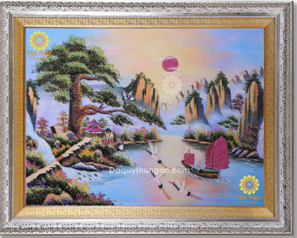các mẫu tranh đá quý 5