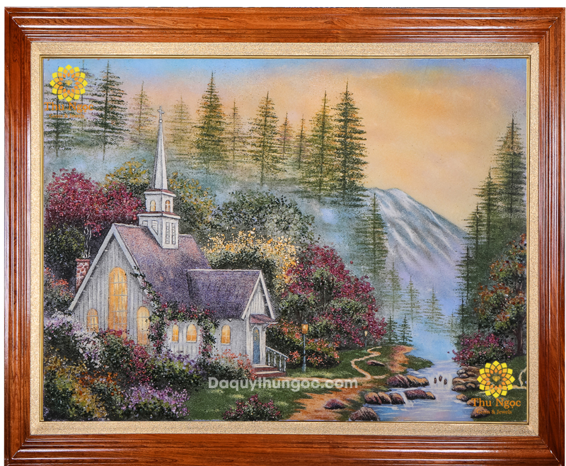 Tranh phong cảnh châu âu mẫu 1