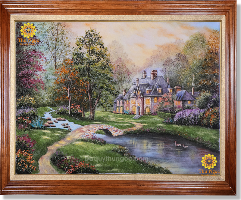 Tranh phong cảnh đá quý