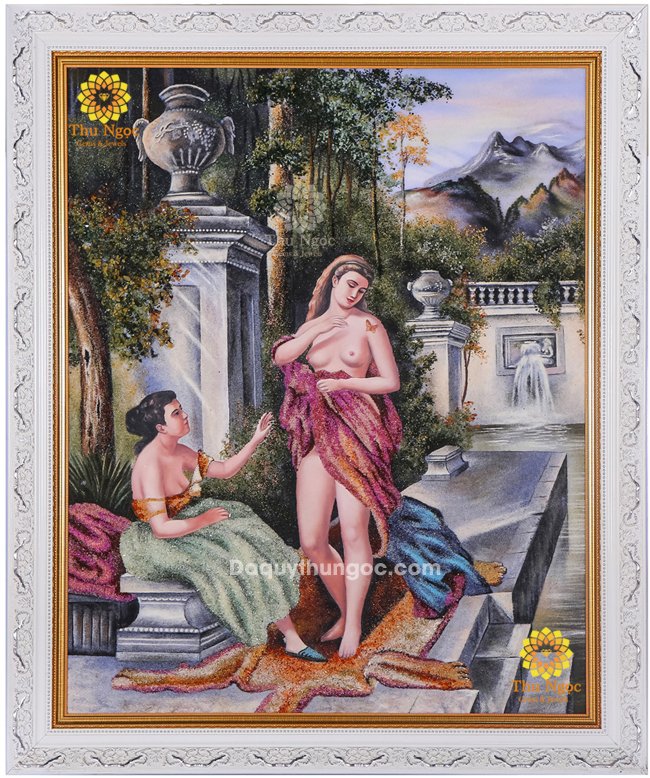 Tranh đá quý Phục Hưng mẫu 1