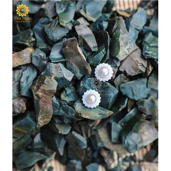 Bông tai trai bọc bạc