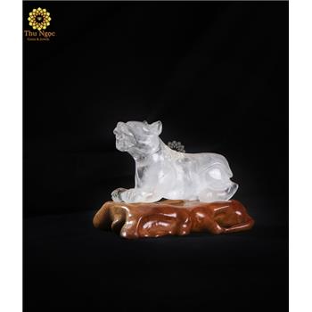 Hổ đá thạch anh trắng