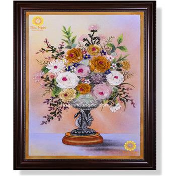 Hoa ghép bình thiên nga