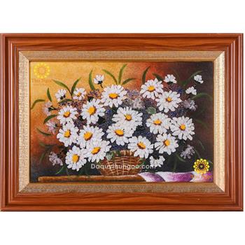 Hoa ghép thúng cúc