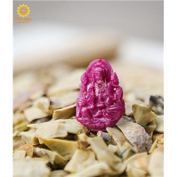 Mặt Phật Ruby Thái