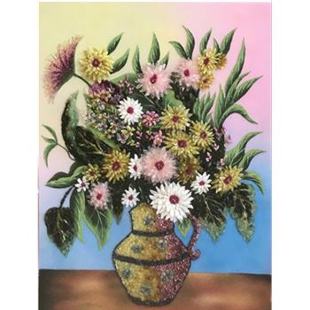 Tranh hoa phong thủy - Hoa ghép