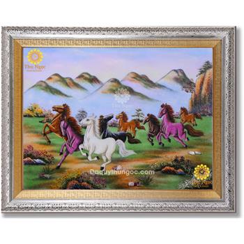 Tranh ngựa (Mẫu 2)