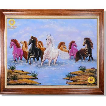 Tranh ngựa( Mẫu 4)