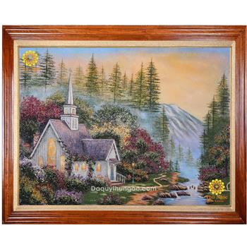 Tranh phong cảnh Châu Âu (Mẫu 1)