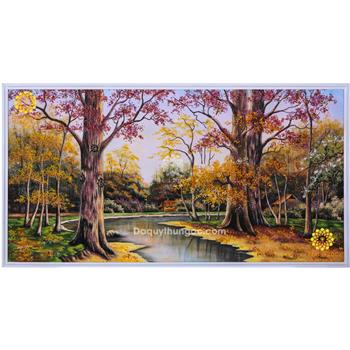 Tranh phong cảnh Châu Âu (Mẫu 3)