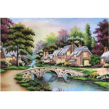 Tranh phong cảnh Châu Âu Mica Nhật (Mẫu 3)