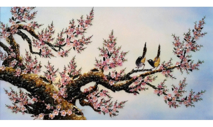 Mua tranh đá quý làm quà tặng tết đẳng cấp và sang trọng