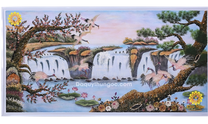 Tranh đá quý hợp tuổi hợp phong thủy