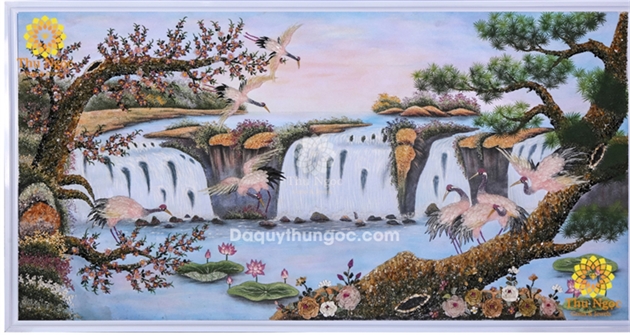 Tranh đá quý hợp tuổi hợp phong thủy